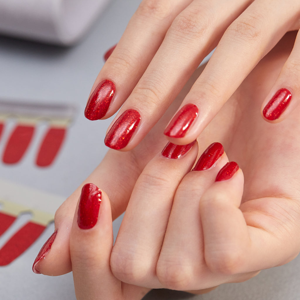 Glitter #01 — Ruby Glow