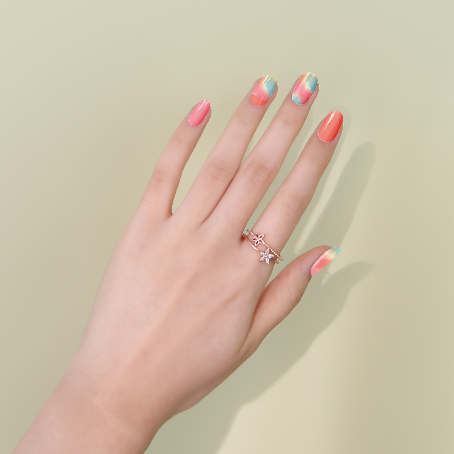 Pattern #20 — Sunset Tie-dye