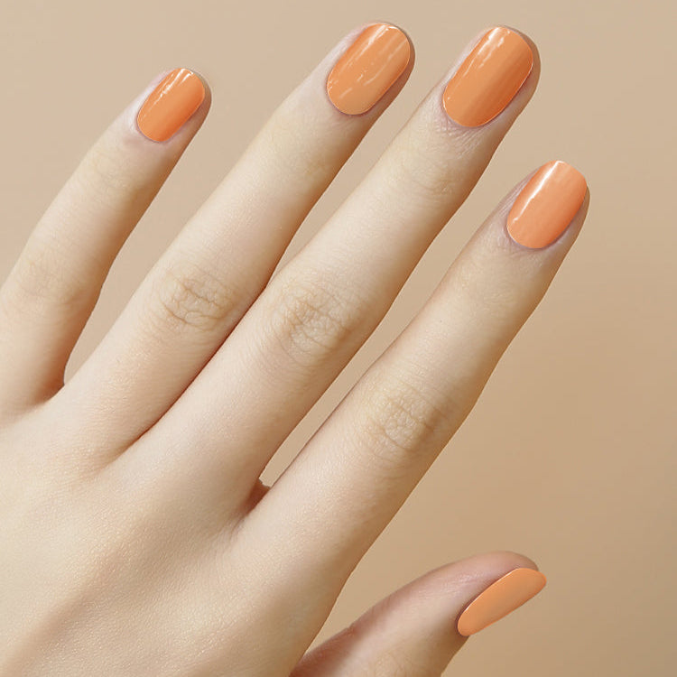 Solid #01 — Apricot Pop