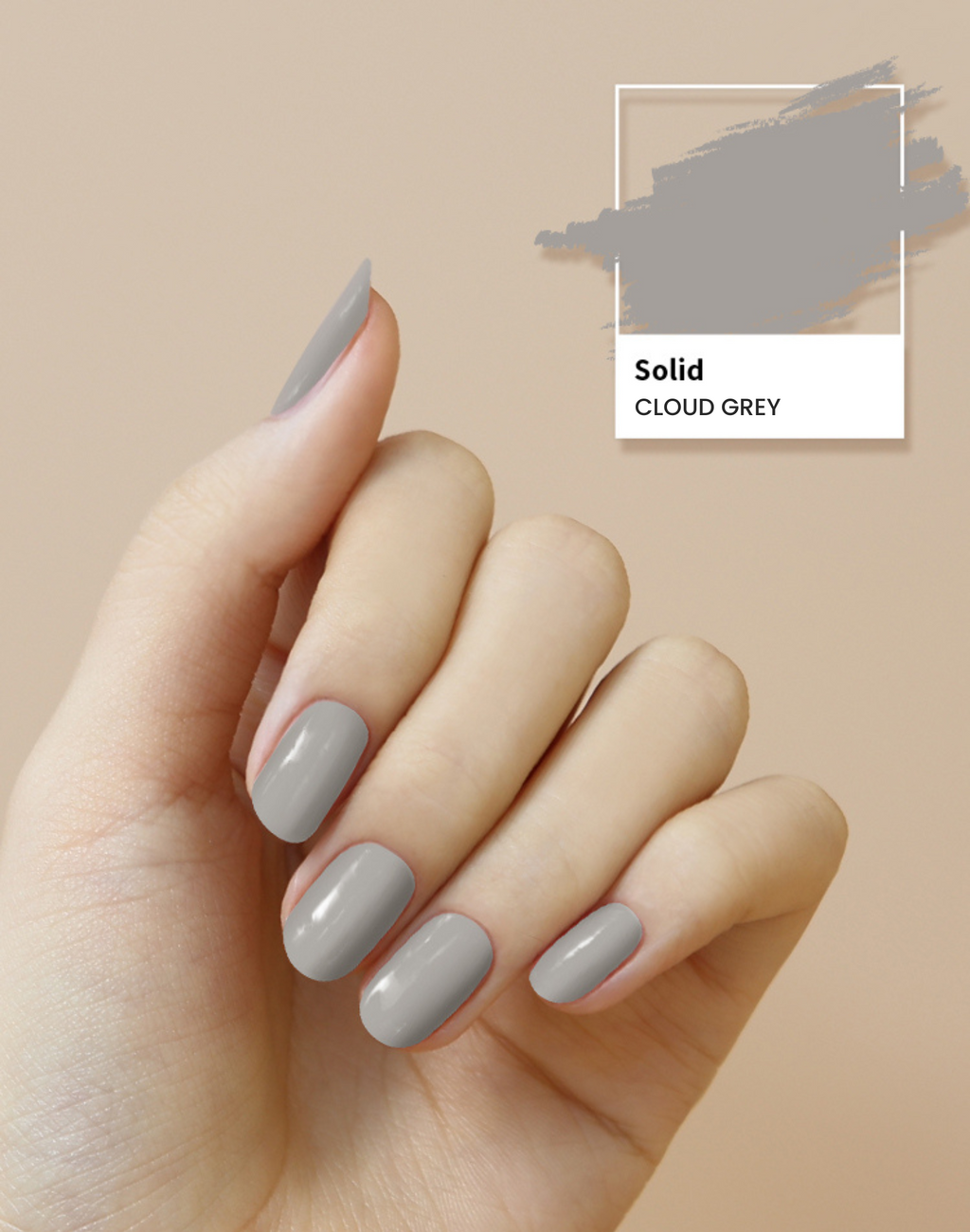 Solid #09 — Cloud Grey
